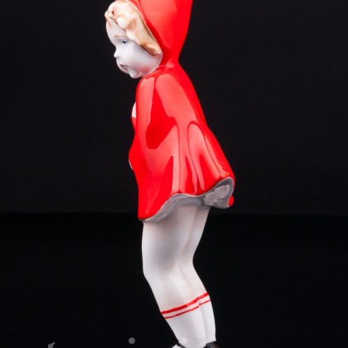 Девочка в красном плаще, Metzler & Ortloff, Германия, сер. 20 в