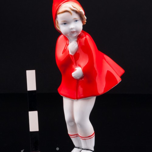 Девочка в красном плаще, Metzler & Ortloff, Германия, сер. 20 в