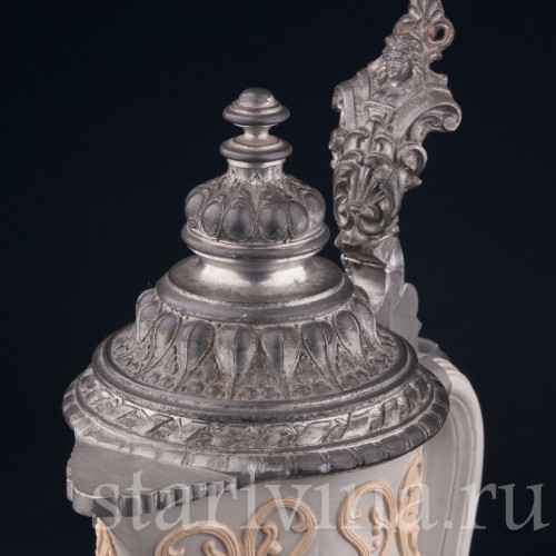Кувшин "12 месяцев" и 4 кружки, Villeroy & Boch, Германия, 1887 г