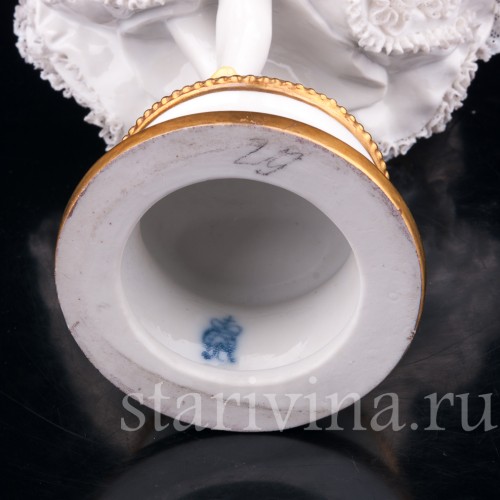 Танцующая девушка, кружевная, Volkstedt, Германия, до 1935 г