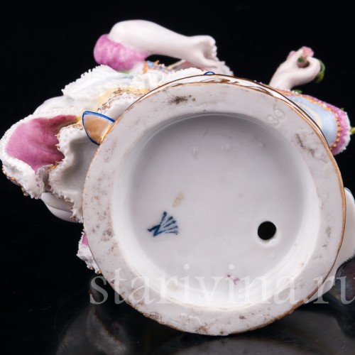 Девочка с цветами, Дрезден, Германия, 19 в