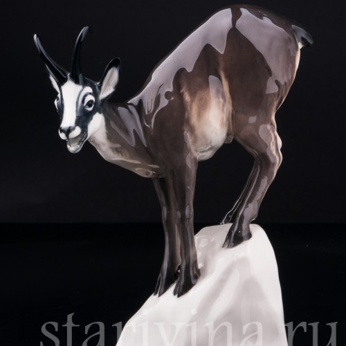 Фигурка из фарфора Горная козочка, Rorstrand, Швеция, пер. пол. 20 в.