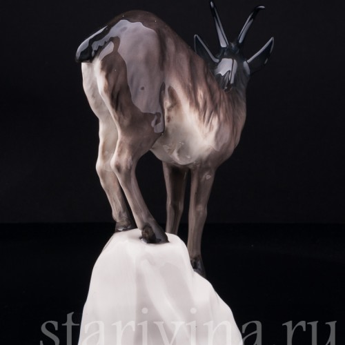 Фигурка из фарфора Горная козочка, Rorstrand, Швеция, пер. пол. 20 в.