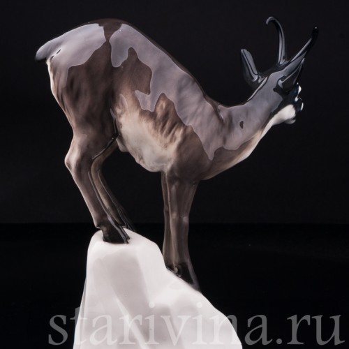 Фигурка из фарфора Горная козочка, Rorstrand, Швеция, пер. пол. 20 в.