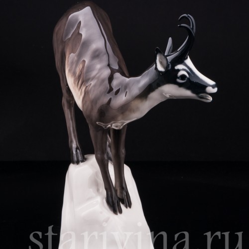 Фигурка из фарфора Горная козочка, Rorstrand, Швеция, пер. пол. 20 в.