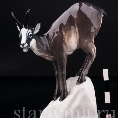 Фигурка из фарфора Горная козочка, Rorstrand, Швеция, пер. пол. 20 в.