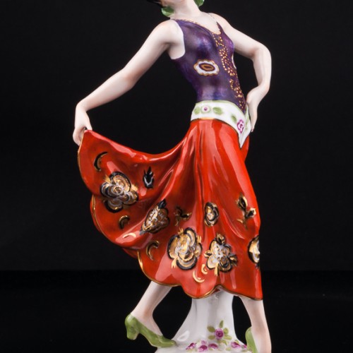 Танцующая девушка, Volkstedt, Германия, до 1935 г