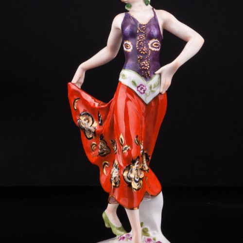 Танцующая девушка, Volkstedt, Германия, до 1935 г