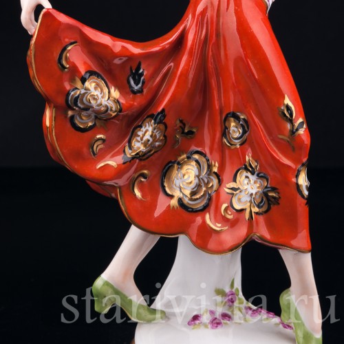 Танцующая девушка, Volkstedt, Германия, до 1935 г