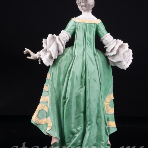 Дама с веером, KPM, Германия, пер. пол. 20 в