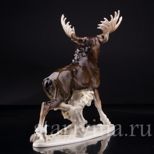 Бегущий лось, Hutschenreuther, Германия, 1970 гг