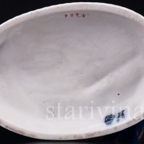 Девушка с борзой, E. A. Muller, Германия, нач. 20 в