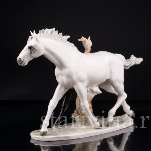 Лошадь с жеребёнком, Hutschenreuther, Германия, 1970 гг