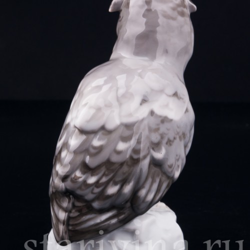 Ушастая сова, Karl Ens, Германия, нач. 20 в