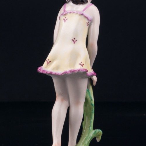 Девушка с цветком, Volkstedt, Германия, до 1935 г