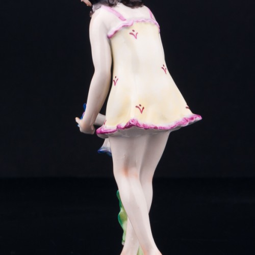 Девушка с цветком, Volkstedt, Германия, до 1935 г