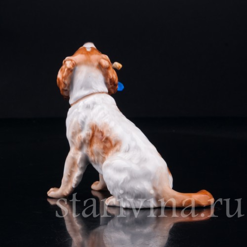 Спаниель с куропаткой, Rosenthal, Германия, 1950 гг