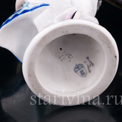 Пьеро и Коломбина, E. A. Muller, Германия, нач. 20 в