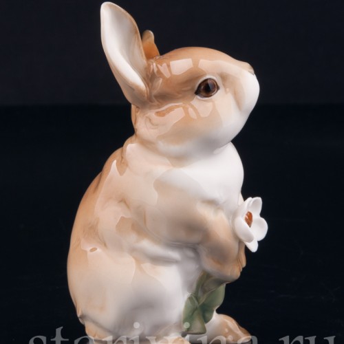 Кролик с цветком, Hutschenreuther, Германия