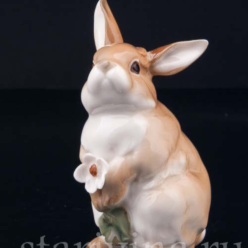 Кролик с цветком, Hutschenreuther, Германия