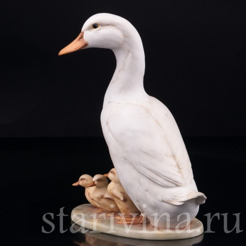 Утка с утятами, Alka Kaiser, Германия, вт. пол. 20 в