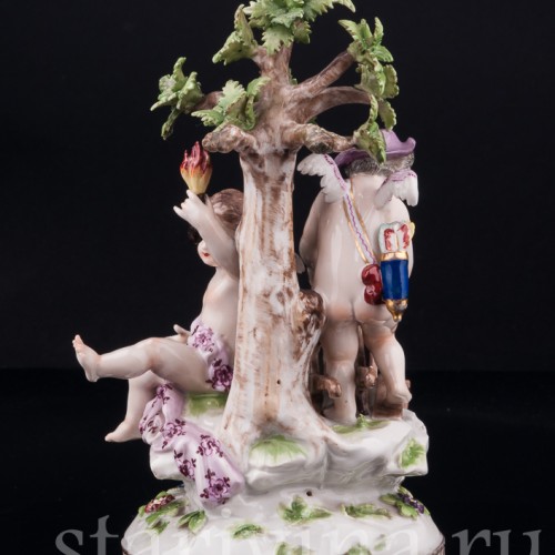 Амуры и точильный камень, Volkstedt, Германия, 19 в