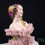 Балерина с букетом, кружевная, Volkstedt, Германия, сер. 20 в