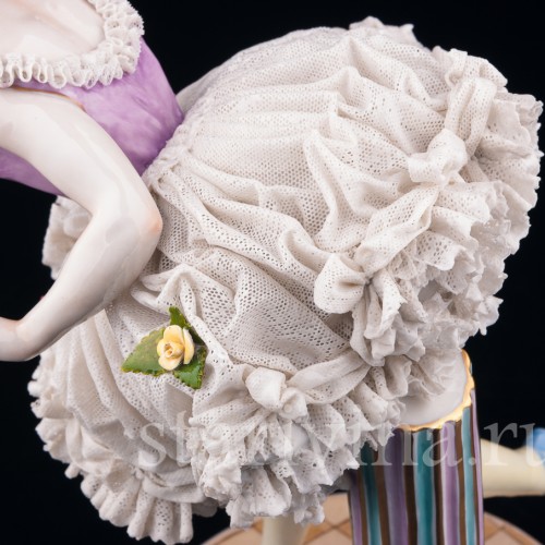 Балерина, кружевная, Volkstedt, Германия, кон. 19 - нач. 20 вв