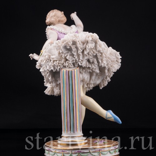 Балерина, кружевная, Volkstedt, Германия, кон. 19 - нач. 20 вв