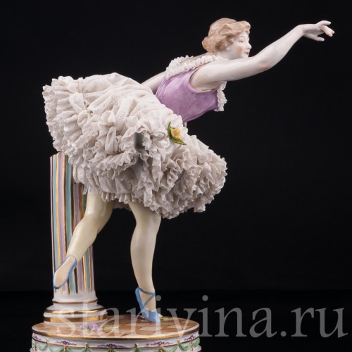 Балерина, кружевная, Volkstedt, Германия, кон. 19 - нач. 20 вв