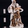Статуэтка из фарфора Зигфрид и Брунгильда, миниатюра, Scheibe-Alsbach, Германия, нач. 20 в.