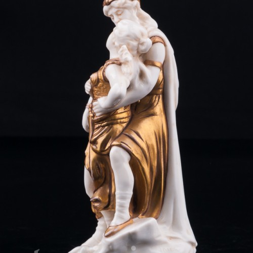 Статуэтка из фарфора Зигфрид и Брунгильда, миниатюра, Scheibe-Alsbach, Германия, нач. 20 в.