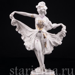 Танцовщица "Мотылек", Hutschenreuther, Германия, 1928-34 гг