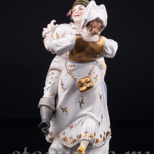 Деревенские танцы, Hertwig & Co, Германия, нач. 20 в