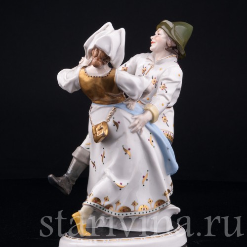 Деревенские танцы, Hertwig & Co, Германия, нач. 20 в