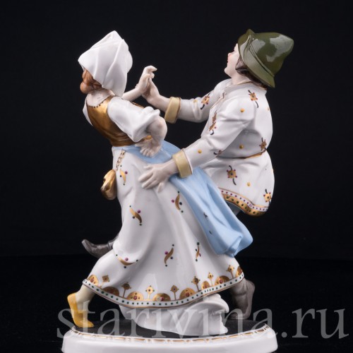 Деревенские танцы, Hertwig & Co, Германия, нач. 20 в