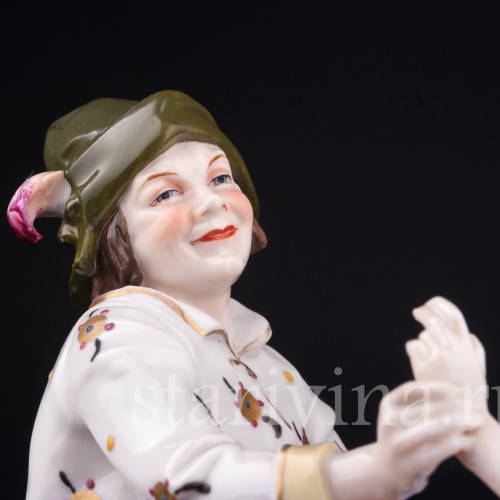 Деревенские танцы, Hertwig & Co, Германия, нач. 20 в