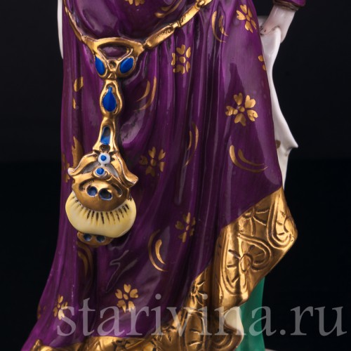 Дама в готическом костюме, Scheibe-Alsbach, Германия, пер. пол. 20 в