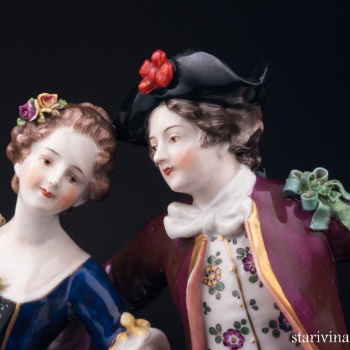 Танцующая пара, Volkstedt, Германия, до 1935 г