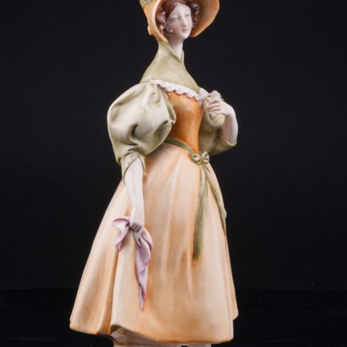 Девушка с цветком и платком, Giuseppe Cappe, Италия, 1960 гг