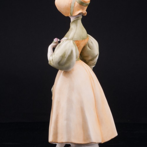 Девушка с цветком и платком, Giuseppe Cappe, Италия, 1960 гг