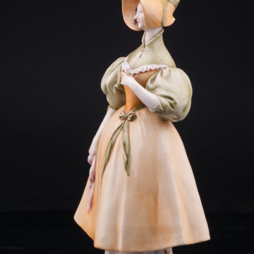 Девушка с цветком и платком, Giuseppe Cappe, Италия, 1960 гг