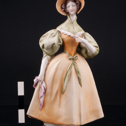 Девушка с цветком и платком, Giuseppe Cappe, Италия, 1960 гг