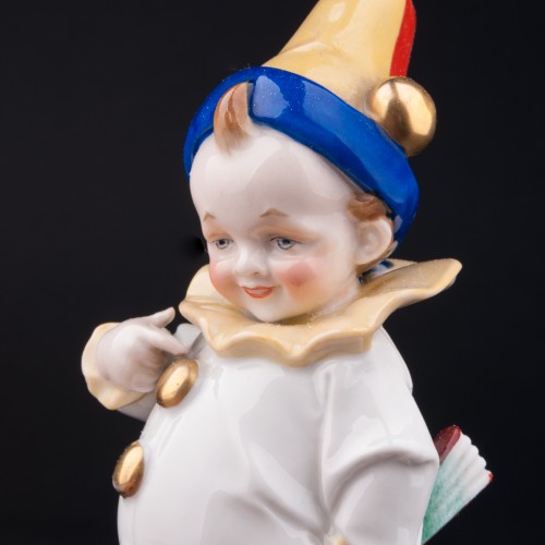 Пьеро с веером, Hertwig & Co, Германия, 1920-40 гг