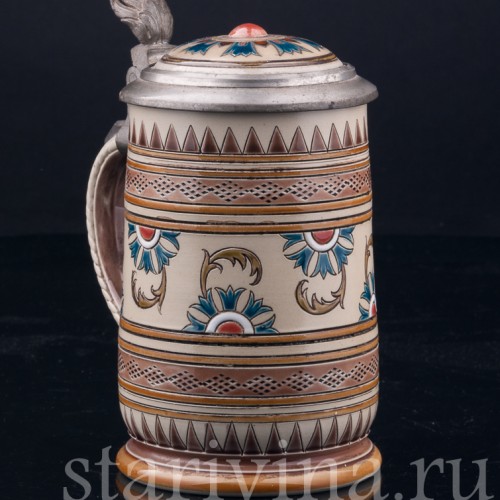 Кружка 1/4 л, Villeroy & Boch, Германия, 1890 г