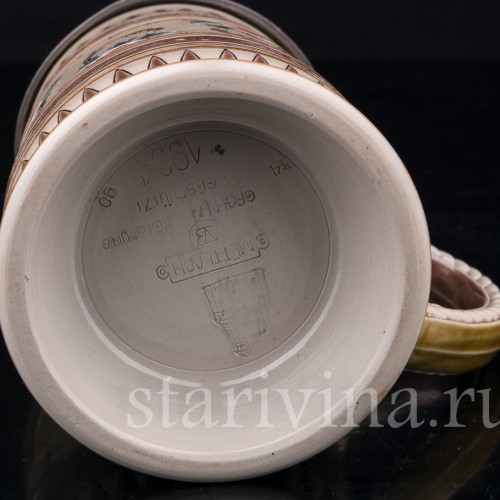 Кружка 1/4 л, Villeroy & Boch, Германия, 1890 г
