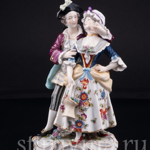 Пасторальная пара, Ernst Bohne Sohne, Германия, нач. 20 в