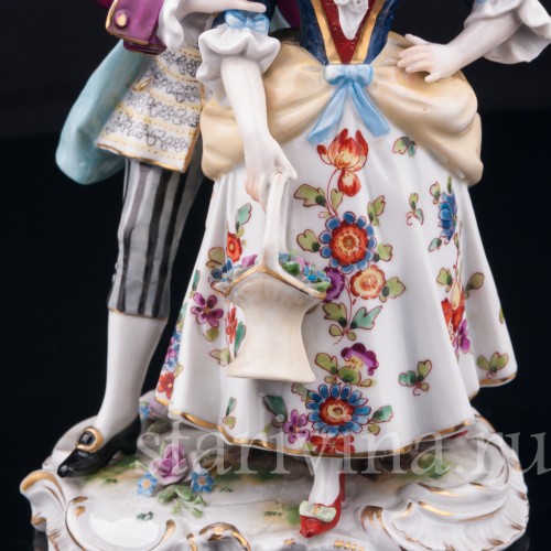 Пасторальная пара, Ernst Bohne Sohne, Германия, нач. 20 в