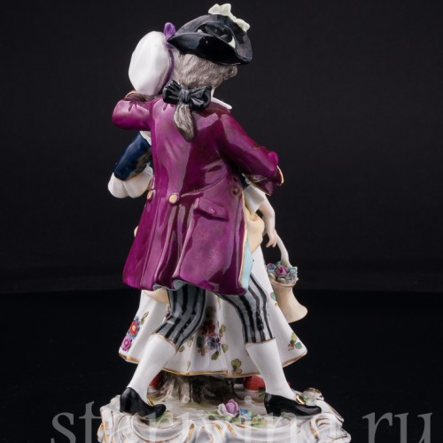 Пасторальная пара, Ernst Bohne Sohne, Германия, нач. 20 в