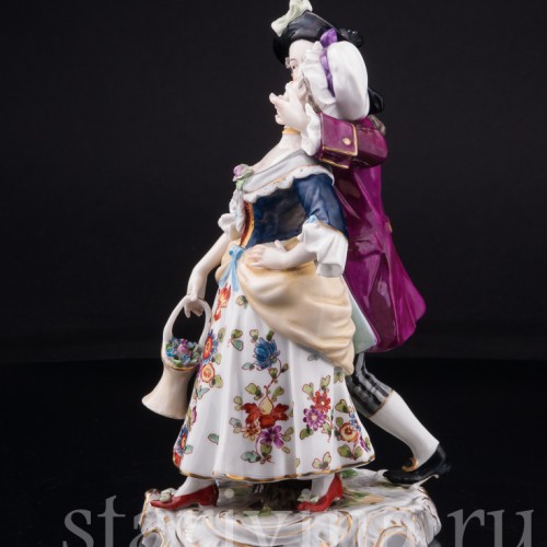 Пасторальная пара, Ernst Bohne Sohne, Германия, нач. 20 в